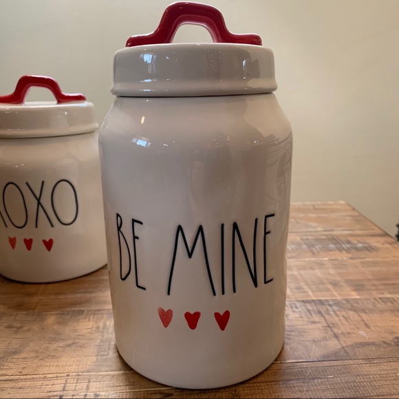 Rae Dunn XOXO and Be Mine Canister - Picture 3 of 6